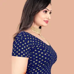 priyanka textiles Round Neck Women Blouse image 3