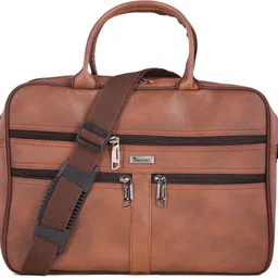 dexwall Men & Women Tan Messenger Bag - Extra Spacious-picture-15