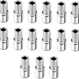 spazio Premium Quality Stainless Steel 2 Inch Faucet Extension (Pack of 15) For Taps Faucet Nozzle-picture-36
