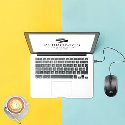 ZEBRONICS ZEB-POWER + Wired Ambidextrous OpticalGaming Mouse image 5