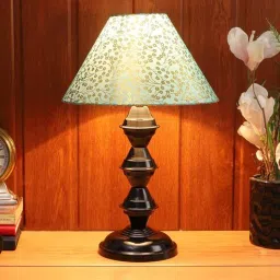 Green Shade Table Lamp With Black Base by Foziq-picture-25