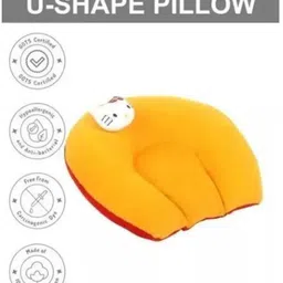 fenzi kids Pillow For Newborn Baby Round Head Shaping Baby Pillow Mustard Seeds Solid Baby Pillow Pack of 1-picture-18