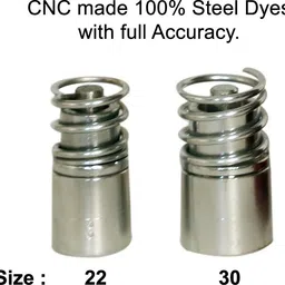 rilson Steel Finish Handle Big Fabric Button Making/Pressing/Moulding Machine with 2 Imported Steel dyes. image 3