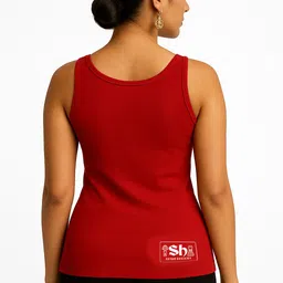 shyam hosiery Women Red Camisole image 2