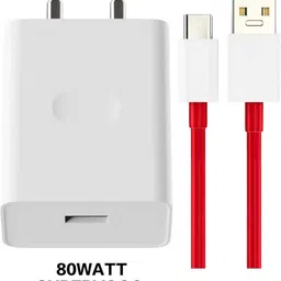 CPOWER 80 W SuperVOOC 8 A Wall Charger for Mobile with Detachable Cable image 1