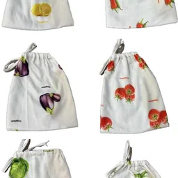 cozyzoro Cotton Fruit & Vegetable Basket-picture-34