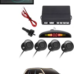 maties Universal Black 4pcs Reverse Parking Safety Sensor For Car-127 Black Waterproof Parking Sesnor With Led Display For Vehicle -127 Parking Sensor-picture-19
