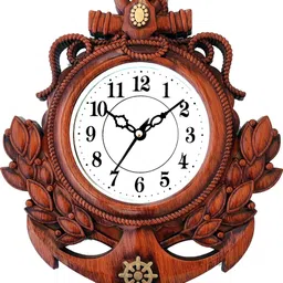 ava creation Analog 31 cm X 24 cm Wall Clock-picture-12