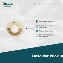 hillgrove HGVE3M1 6in1 Economy Soldering Iron Combo Pack 25W Complete Tools Kit 25 W Simple image 5