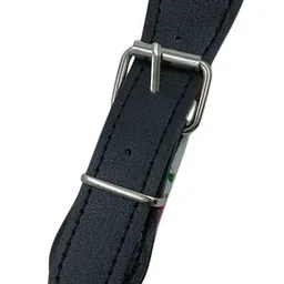 zacharias Boys & Girls Casual White Nylon, Artificial Leather Belt image 2