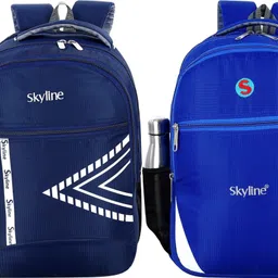 skyline Large 35 L Laptop Backpack 35 L Laptop Casual/Office Travel Backpack For Men and Women-4003-Nblue-picture-10