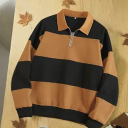 try this Men Full Sleeve Color Block Sweatshirt-picture-35