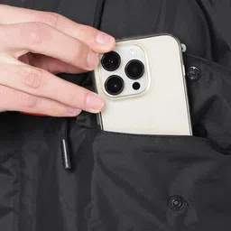 dollar Solid Men Raincoat image 4