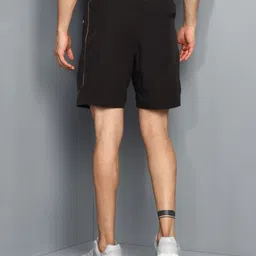 pace international Color Block Men Black Sports Shorts image 4