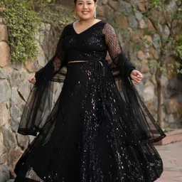 kedar fab Embroidered Semi Stitched Lehenga Choli image 1