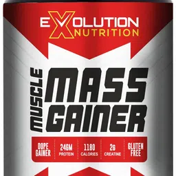 Nutrition Muscle Mass Gainer With High Calories 1180 (6.6Lbs BlueBerry) Weight Gainers/Mass Gainers-image-4