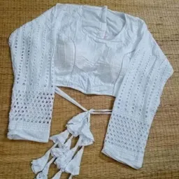 Round Neck Women Blouse-image-1