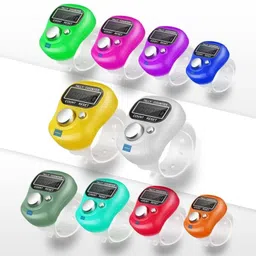 zipflame ® 5-Digit Tally Counter Digital Finger Clicker Ring Counting Machine Digital Tally Counter-picture-33