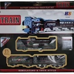 tanishka creation Battery Operated Classic Express Train Set with Track Railway Play Toy image 4