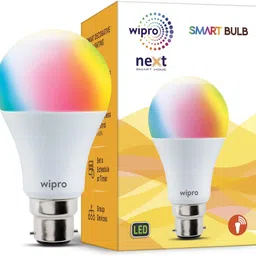 wipro 9 W Basic Round B22 LED Bulb image 2