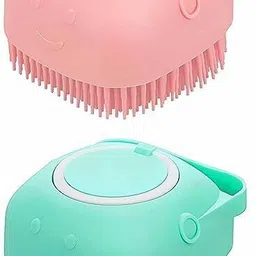 vadhavan Dog Bath Brush Body Scrubber Basic Comb for Dog & Cat, Cow, Donkey, Turtle, Horse, Rabbit-picture-11