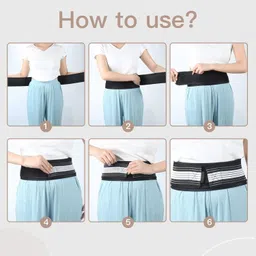 spegi Sacroiliac SI Joint Hip Belt - Lower Back Support Belt Back / Lumbar Support image 2