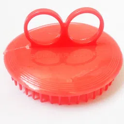 perky tale RED ROUND HAIR BRUSH PACK OF 1 BRUSH image 1