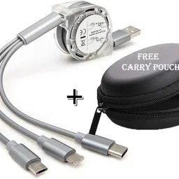 POZUB Fast Retractable Charging Data Cable Multiple Port Charging Cable+Carry Pouch Charging Pad-picture-24