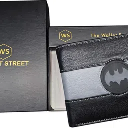 walletstreet Men Trendy, Evening/Party Black, Grey Genuine Leather RFID Wallet-picture-14
