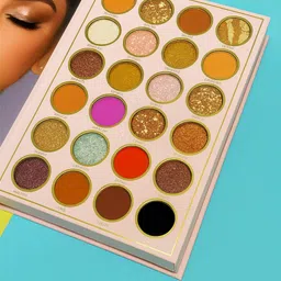 blushis 5-in-1 Makeup book | Eyeshadow, Lip color, Highlighter, Blusher, Contour image 2