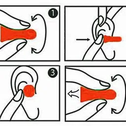 james international Soft Foam Travel Sleep Prevention Noise Reduction, Meditation, Studying, Snoring Ear Plug image 4