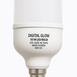 digital glow 50 W Basic Round B22 LED Bulb-picture-15