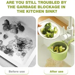 msvtradess Kitchen Sink Plastic Push Down Strainer image 5