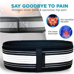 comfortinglives Lower Back SI Joint Belt Hip Pain Relief Belt Pelvic Pain Support Solution Back / Lumbar Support image 3