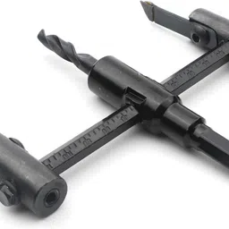 uptodatetools Circle Hole Cutter Saw Kit, Wood Drywall Drill Bit Saw Round Cutting, Woodworking 30mm to 120mm Adjustable Circle Hole Cutter Saw Kit Specialty Woodworking Bits-picture-25