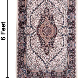dream weaverz Multicolor Silk Carpet image 2