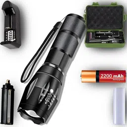 Bright 5 Mode Flashlight for Hiking, Night Walks, and Emergencies Torch-image-18