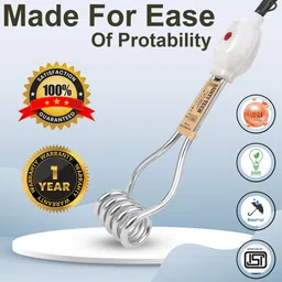 zlymo 2023 Premium Quality ISI Certified Heating Indicator 1 year Warranty L11G-IR140 2000 W Immersion Heater Rod image 3