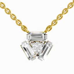 sparq Certified Lab Grown Diamond & BIS Hallmark Gold-plated Plated Sterling Silver Necklace-picture-19