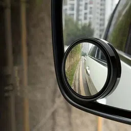 oblivion Manual Driver Side, Blind Spot Mirror For Universal For Car Universal For Bike image 2
