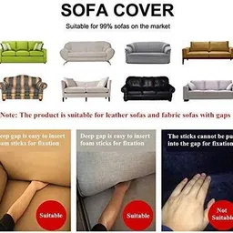 tony stark Polycotton 1 Seater Sofa Abstract Cover image 3