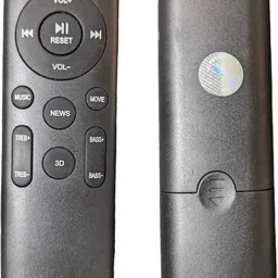 Ehop Compatible Remote Control for JukeBAR 3900 Zeb-Juke ZEBRONICS Remote Controller image 2