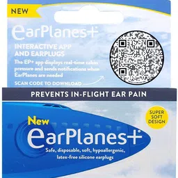 earplanes + Adult 1 Pair Airplane Travel Ear Protection, Prevent in flight ear discomfort Ear Plug-picture-12