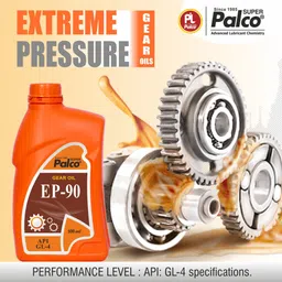 pl super palco EP 90 Extreme Pressure Gear Oil 500ml API GL 4 Gear Oil for Cars Smooth Gear Shifting & Gear Protection Anti Foaming Smooth Transmissions Superior Protection Gear Oil image 4