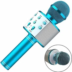 sparknest Kids Karaoke Mic with Speaker Bluetooth | USB Charging Portable Bluetooth Mic image 2