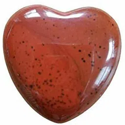 Red Jasper Heart 65.1ct stone Regular Asymmetrical Crystal Stone-image-18