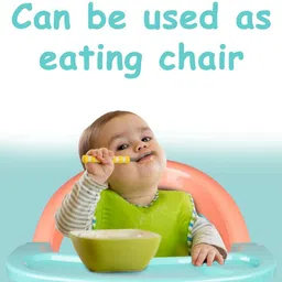 nabhya Small Baby Chair with Front Food and Safety Tray,Soft Cushion With Baby Whistle image 3