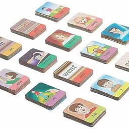 bkdt marketing Early Education Sentence Maker Flash Cards Game with 90 Durable Multicolor Cards image 3