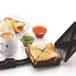 rectitude Best Quality Non-Stick Gas Toaster Compatibility for Griller Sandwich Maker T01 2 W Pop Up Toaster image 2