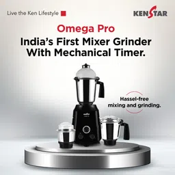 kenstar OMEGA PRO With TIMER 1000 W Mixer Grinder image 2